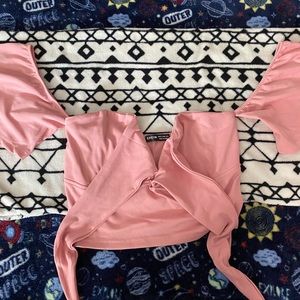 SHEIN shirt color pink!!<33